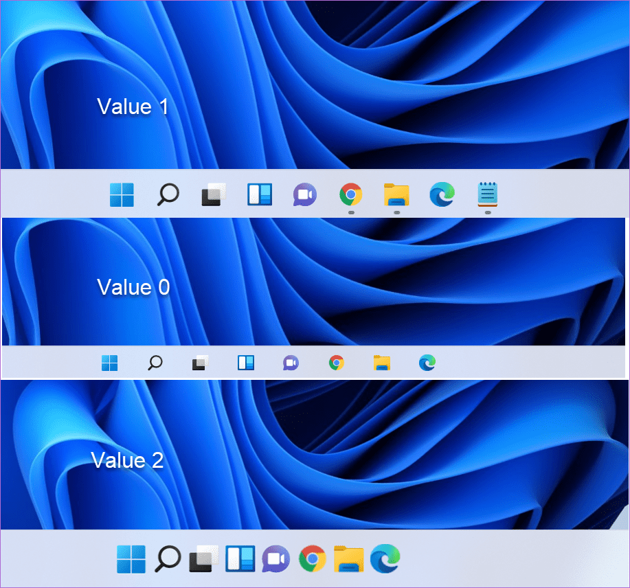 How to Resize the Taskbar Icons in Windows 11 12