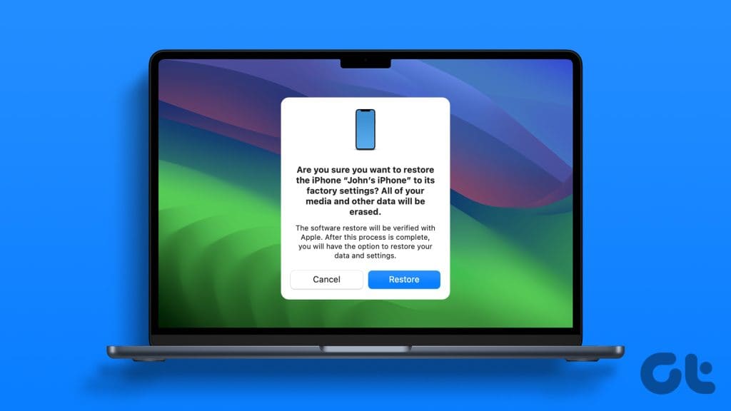 How to Restore iPhone