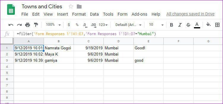 How To Save Google Form Responses To Different Sheets Easily 71