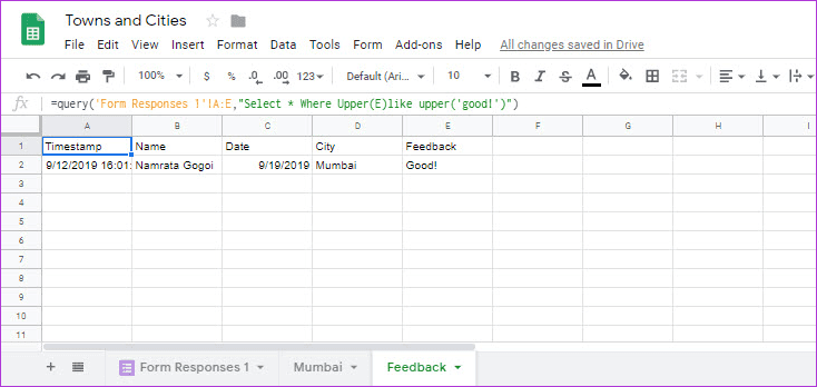 How To Save Google Form Responses To Different Sheets Easily 7