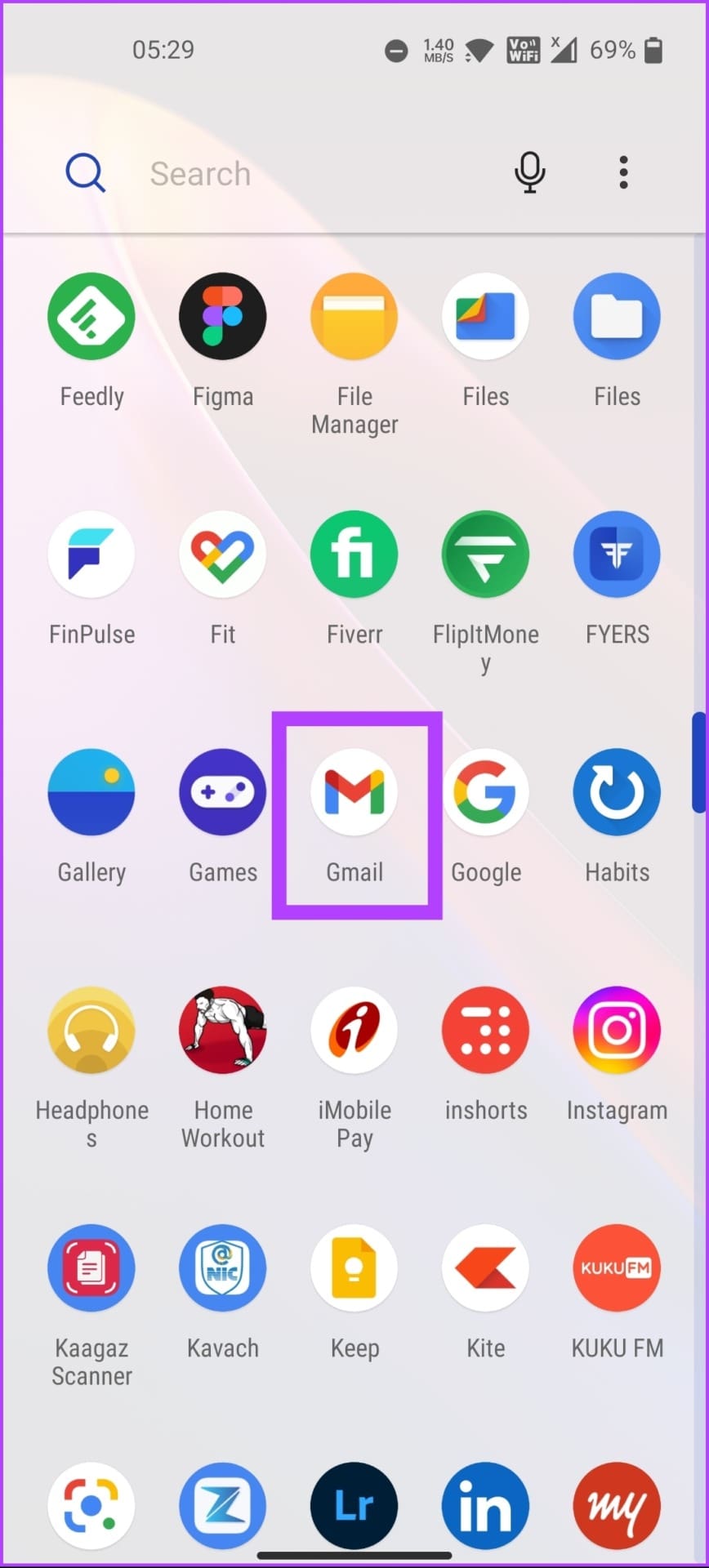 Go to Gmail on your Android or iOS