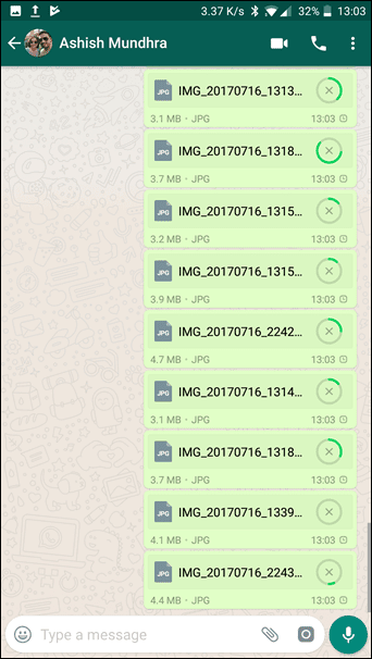 How To Send Full Resolution Photos In Whats App 6