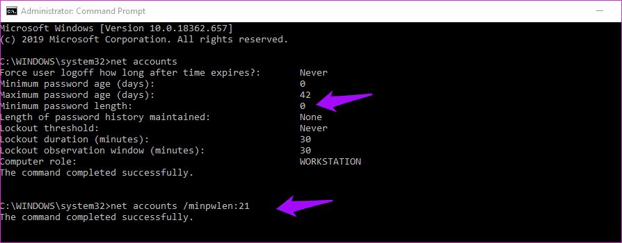 How to Set Minimum Password Length in Windows 10 2