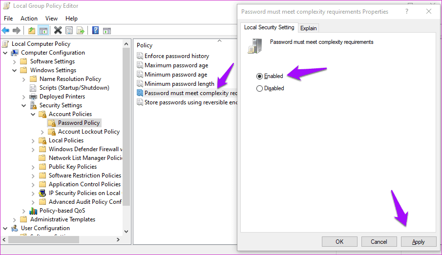 How to Set Minimum Password Length in Windows 10 6