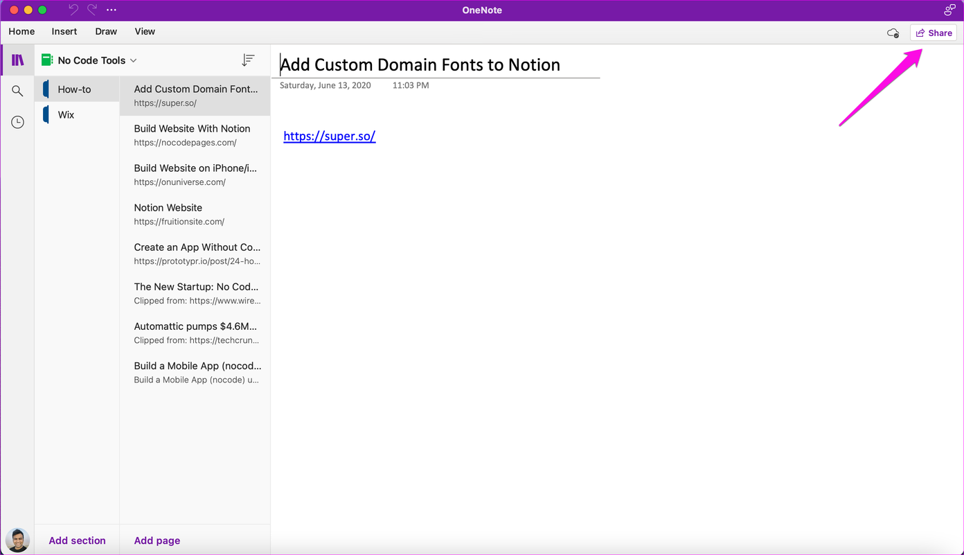 How to Share One Note Notebook on Desktop and Mobile 12