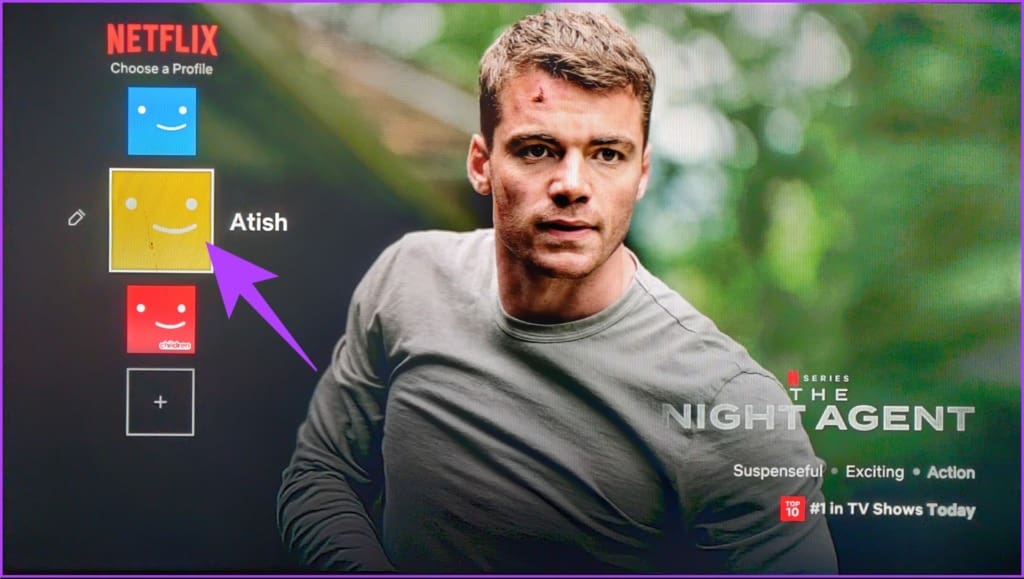 select your profile