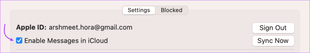 Disable messages on Mac