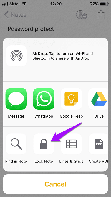 How To Stop Sharing I Phone Notes With I Pad And Other Apple Devices 5