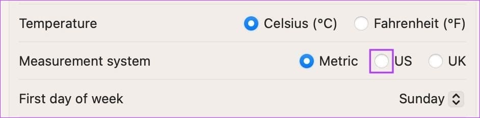Select US as your current region