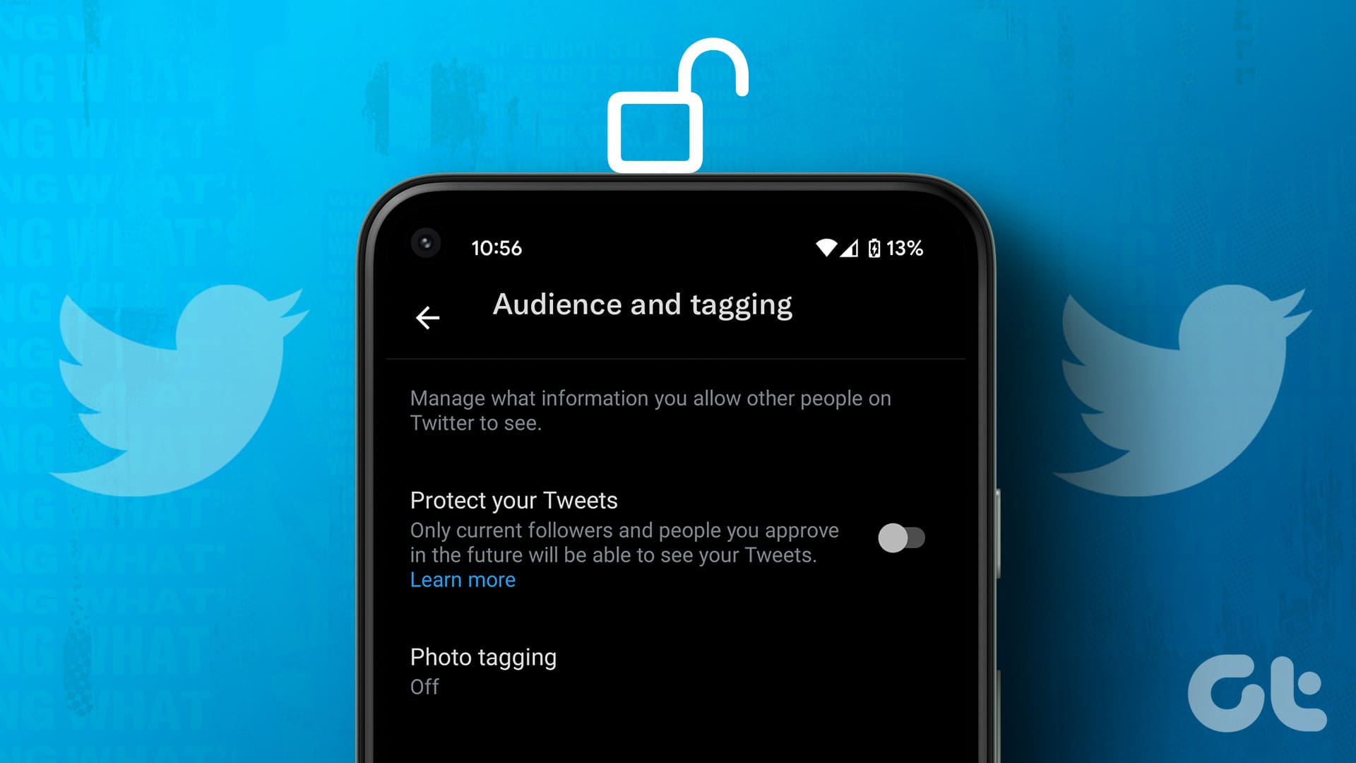 How to Unprotect tweets