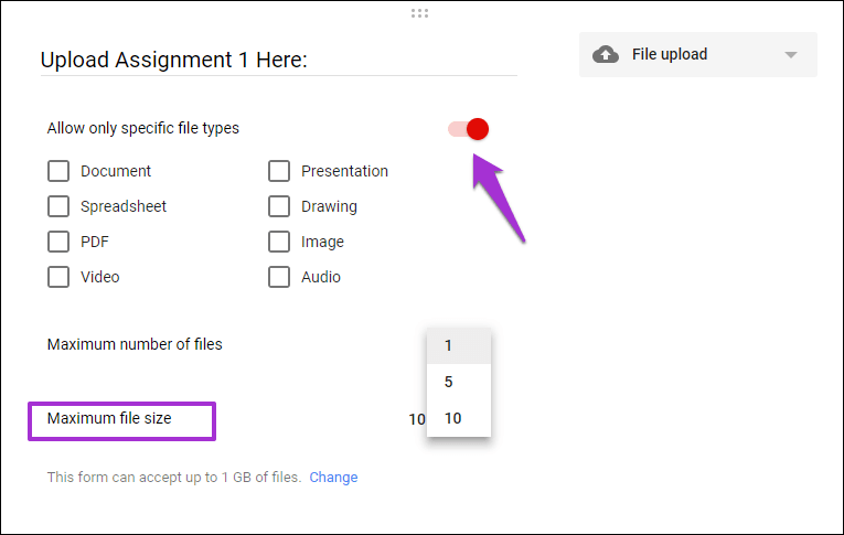 How To Upload Files In Google Forms 7