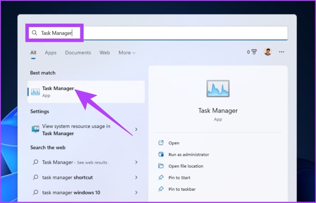 type Task Manager