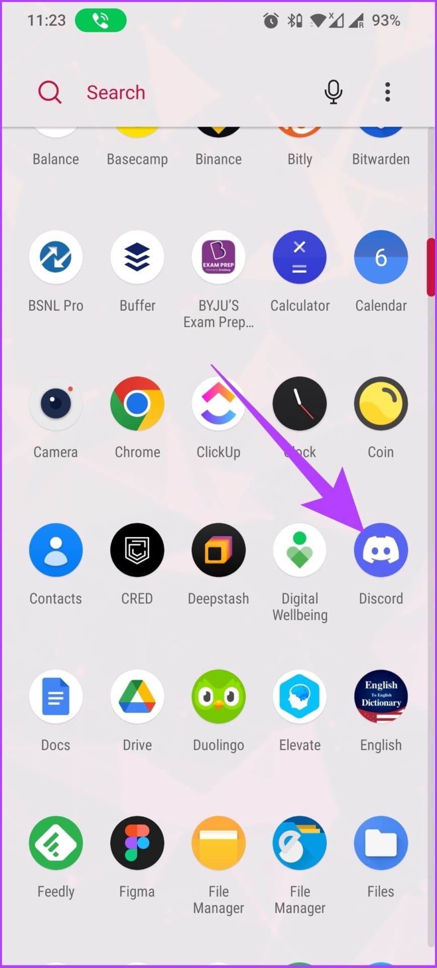 restart the Discord app