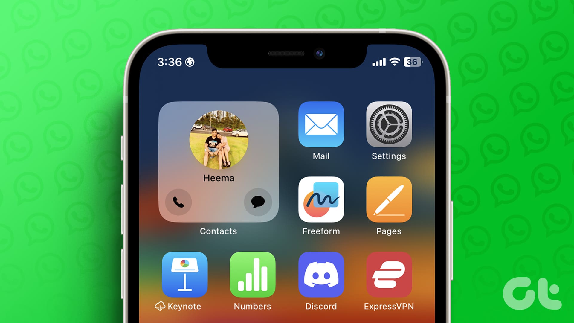 create WhatsApp contact shortcuts on iPhone
