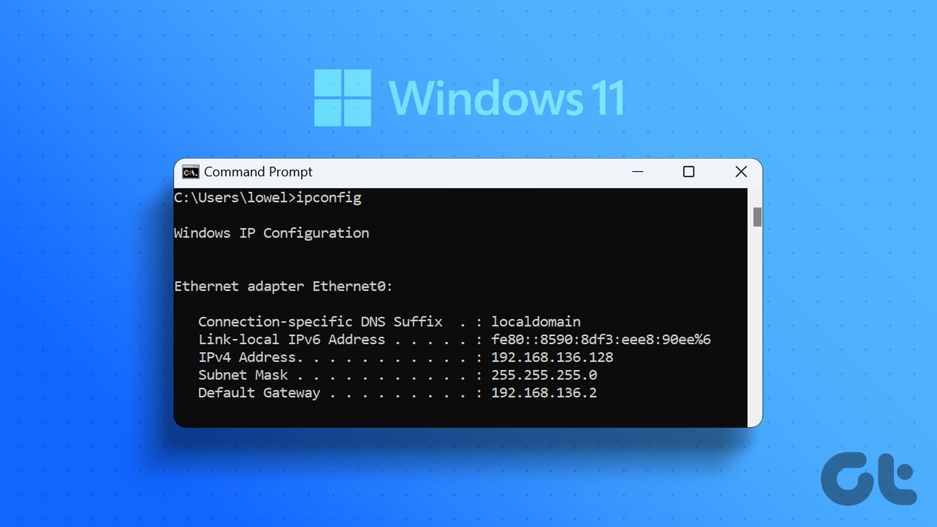 How to Find Your IP Address in Windows 11