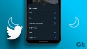put Twitter in Dark Mode