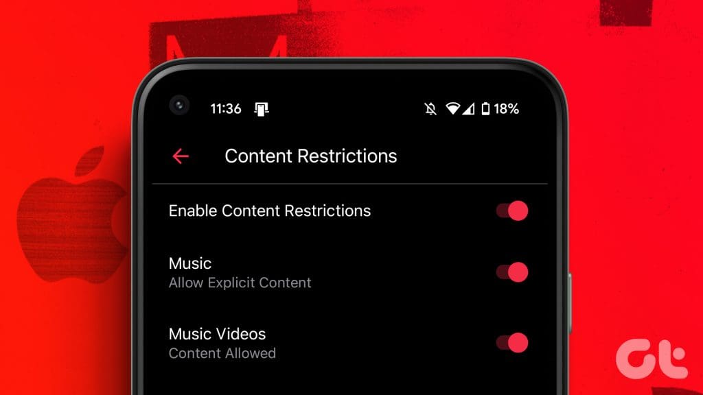 How to Allow or Turn off Explicit Content on Apple Music featured image