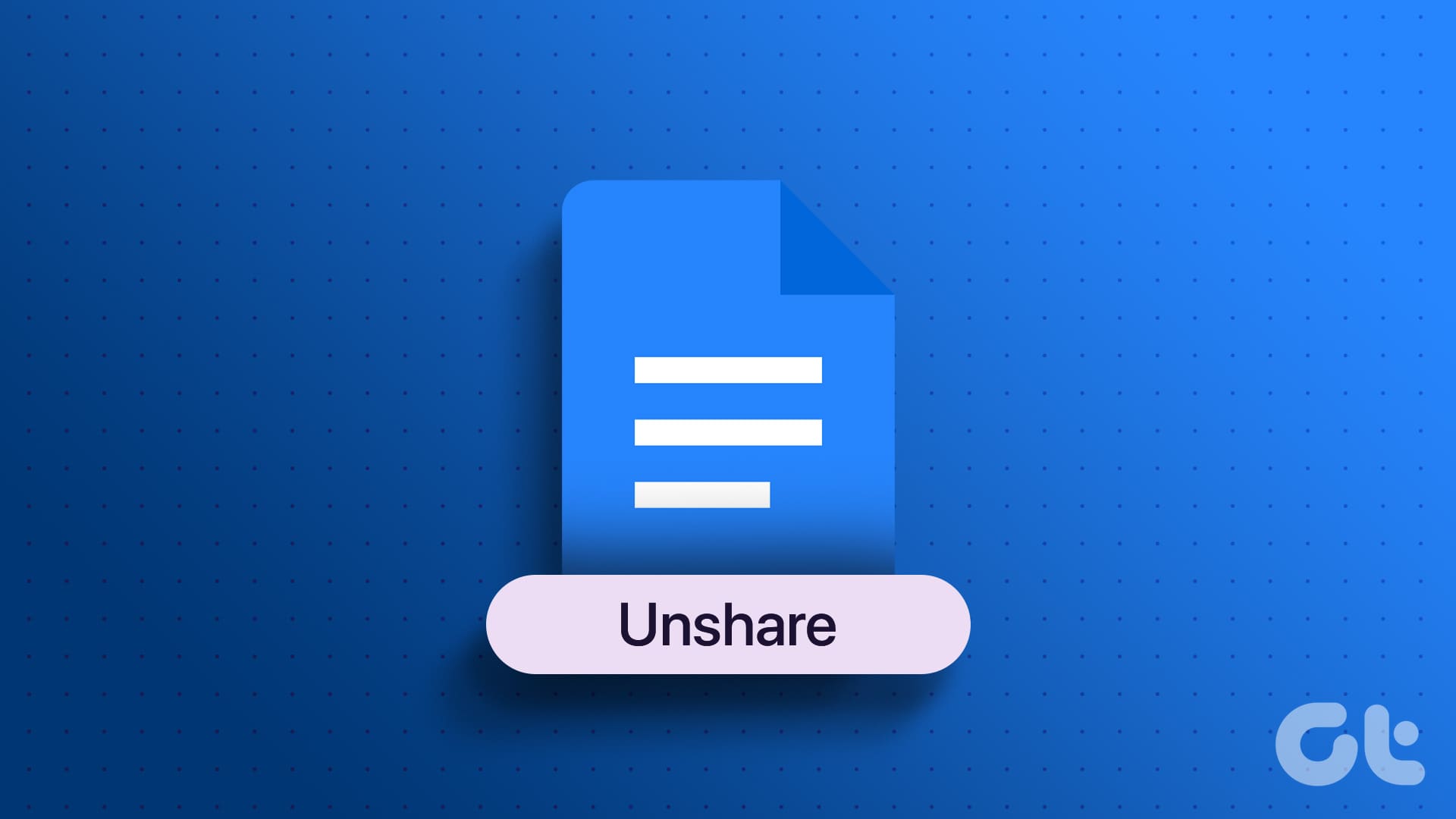 How to Unshare a Google Doc