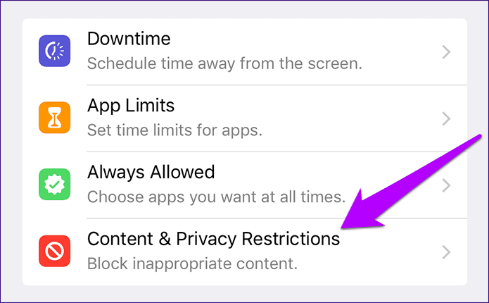 Ios 12 Screen Time Block Safari 3
