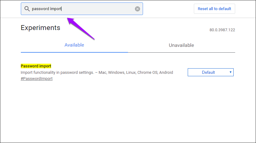 Import Passwords CSV Chrome 2