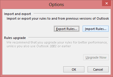 Import Rules