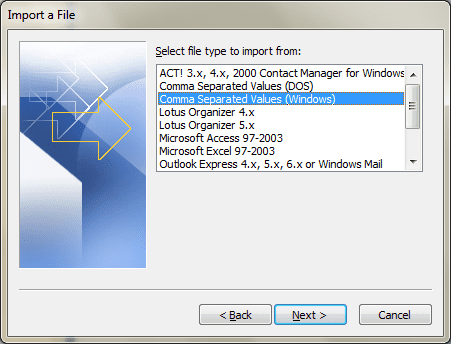 Import As Csv
