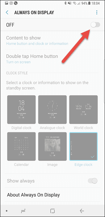 Increase Battery Life Samsung Galaxy Note8 4