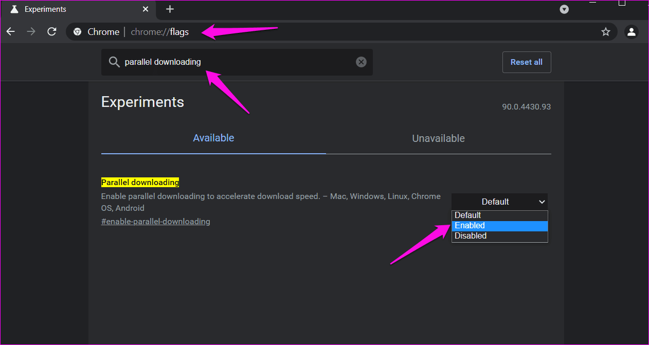 Increase Download Speeds in Google Chrome 8
