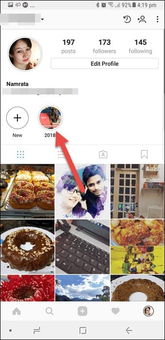 Instagram Stories Highlights 8