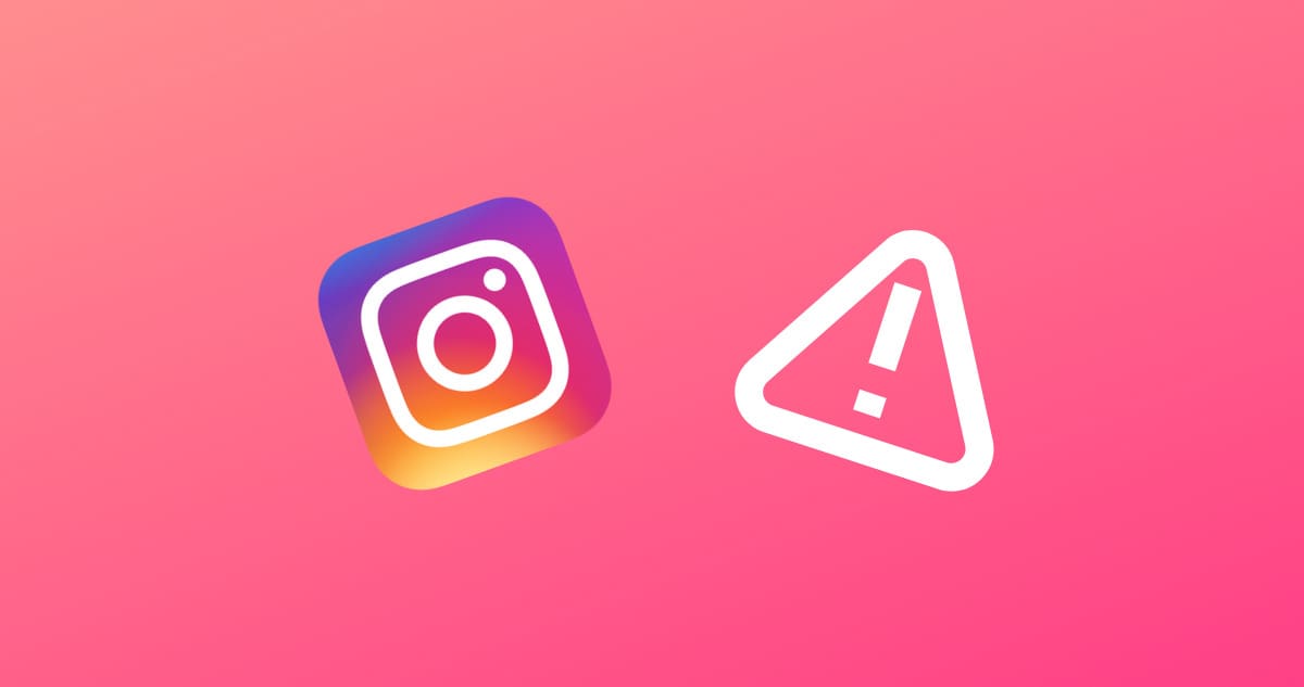 captions not showing up on Instagram due to guidelines violation