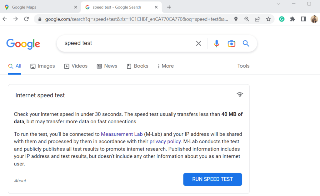 Internet Speed Test