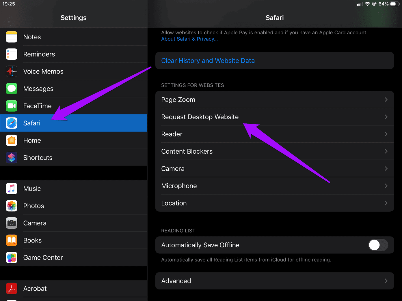 Ipados Safari Open Sites in Mobile Mode 5