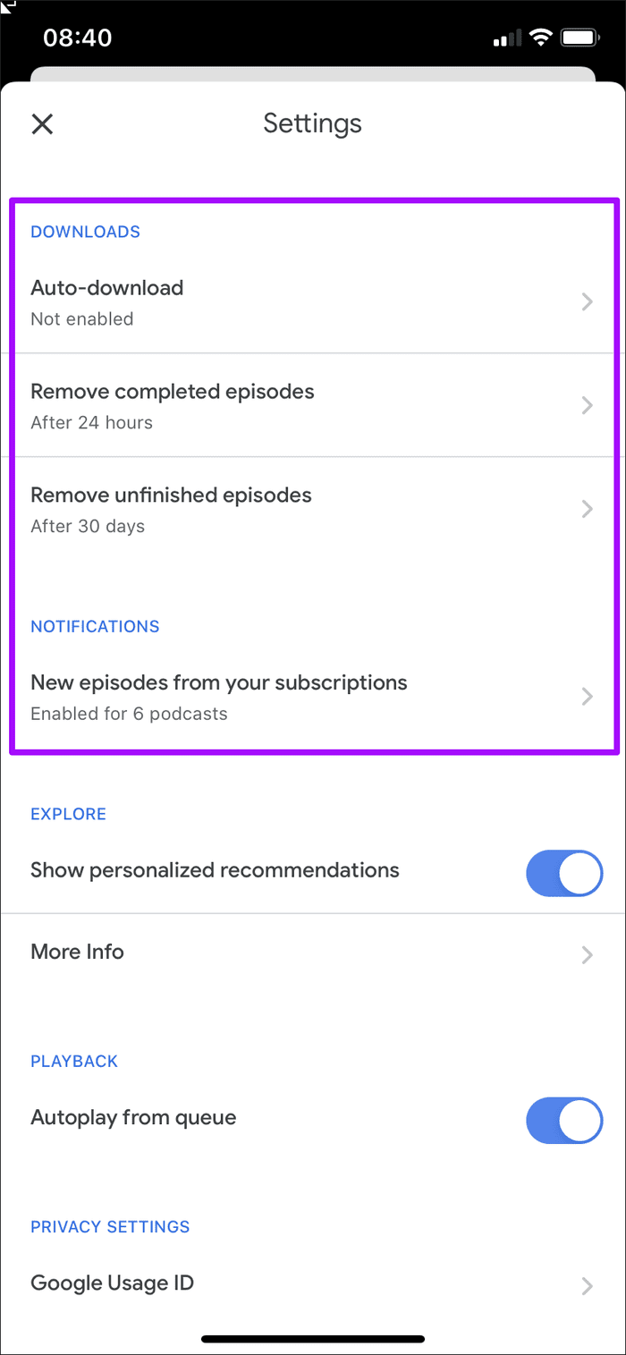Iphone Apple Podcasts Vs Google Podcasts 12