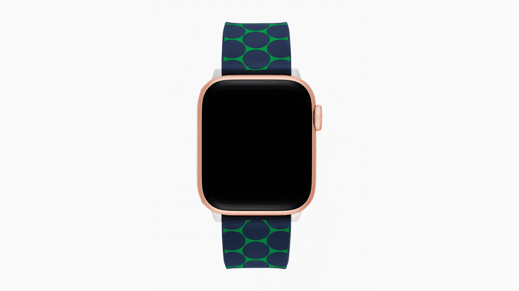 Kate Spade Blue & Green Dot Silicone