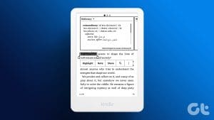 Kindle Dictionary