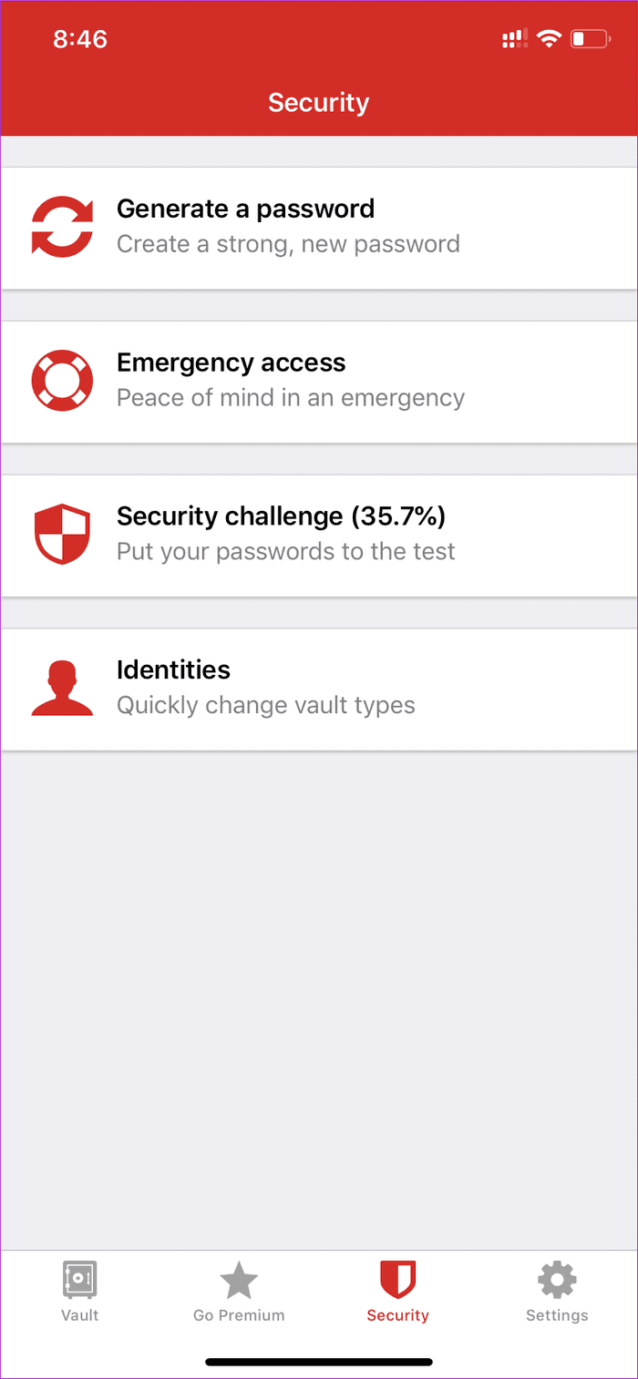 Lastpass Ui