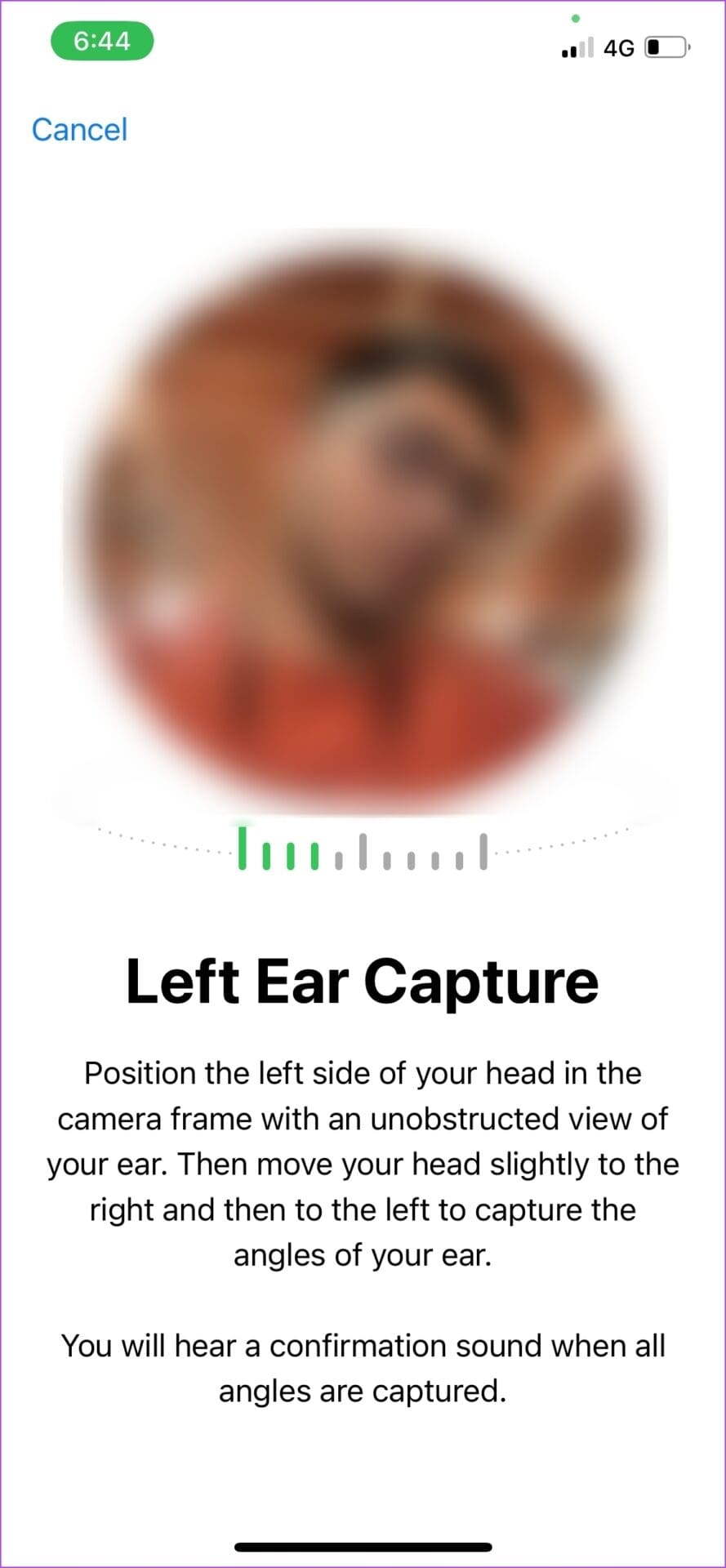 Left Ear Capture