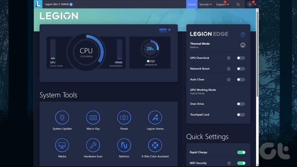 Lenovo Vantage