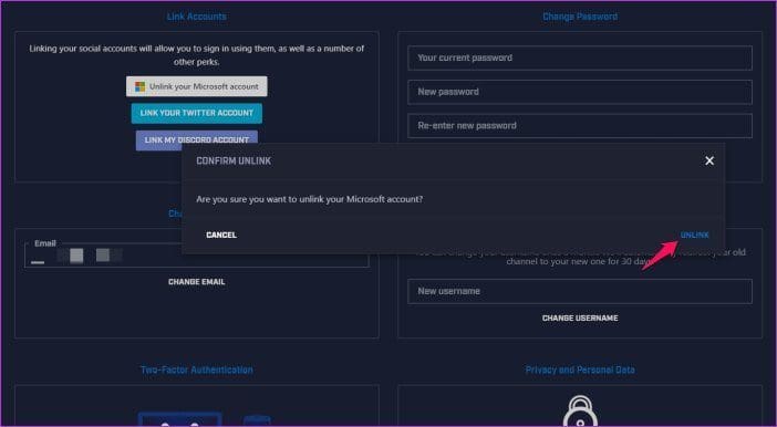 Link Microsoft Account To Mixer 8
