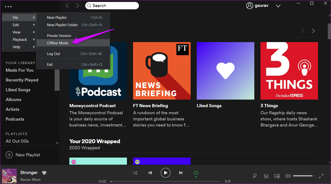 Listen to Spotify Offline on Mobile and Windows 1