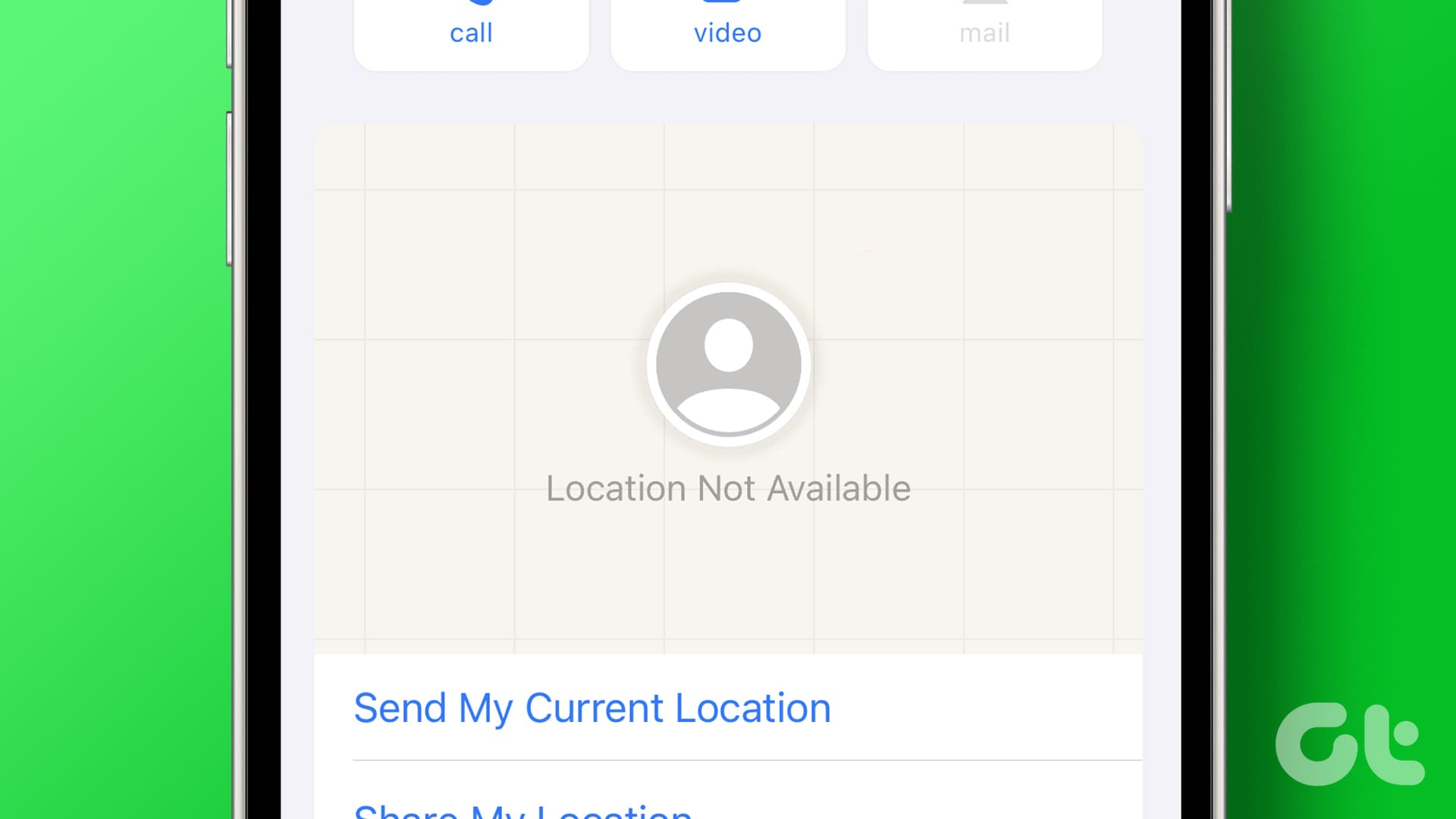 Location Not Available iPhone