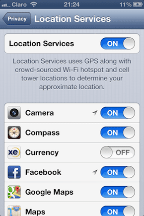 Location Services On1
