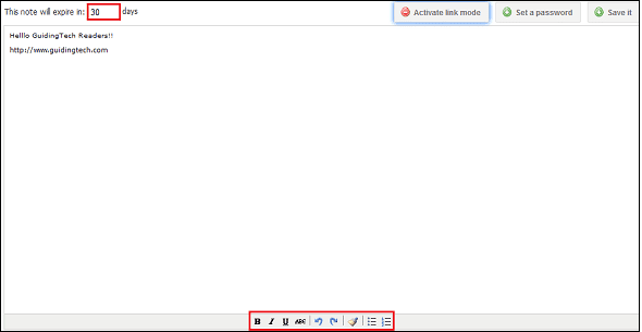 Look At The Interface