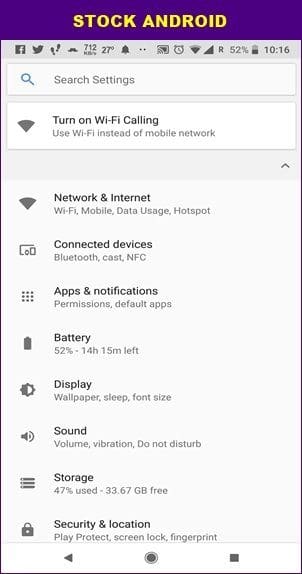 Miui Vs Stock Android 1