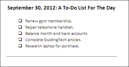 Msword Checklist02