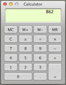 Mac Calculator Basic