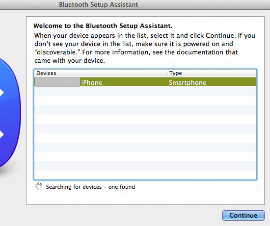 Mac Pair Bluetooth