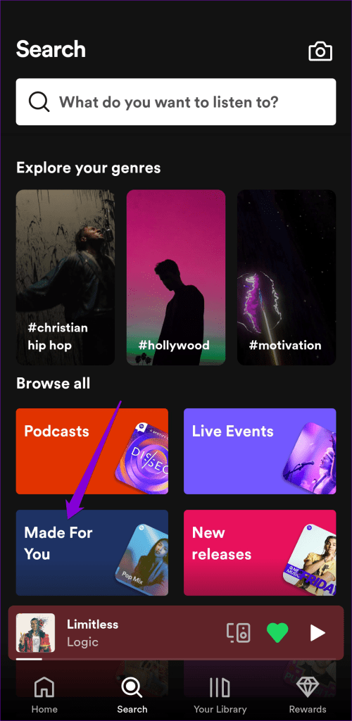 Made for You in Spotify