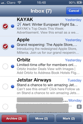 Mail Editing