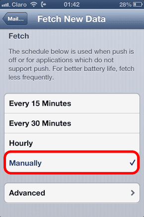 Mail Manually